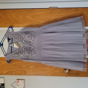 Grey As U Wish Cocktail Dress